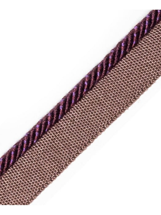 Scalamandre Ambiance Cord With Tape C Prune Trim PL60660685