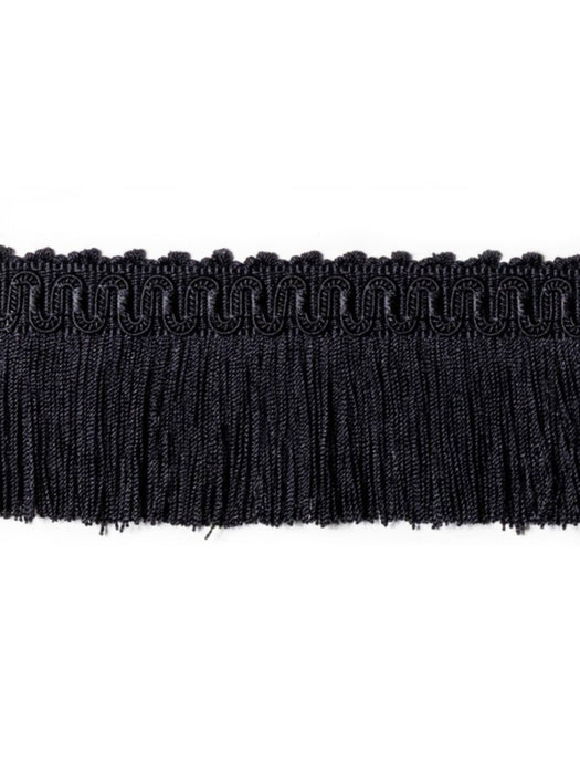Scalamandre Ambiance Bullion Fringe Noir Trim PL60430686