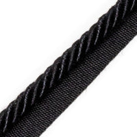 Scalamandre Ambiance Cord With Tape B Noir Trim PL60640686