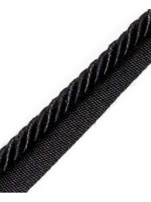 Scalamandre Ambiance Cord With Tape B Noir Trim PL60640686