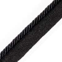 Scalamandre Ambiance Cord With Tape C Noir Trim PL60660686