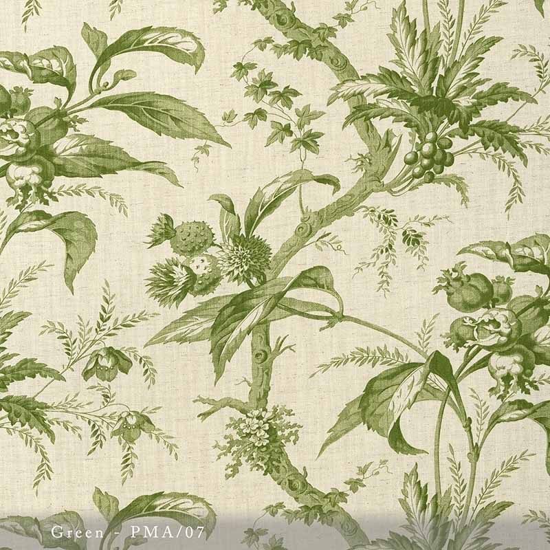 Lisa Fine Pomona Green Fabric Sample PMA-07