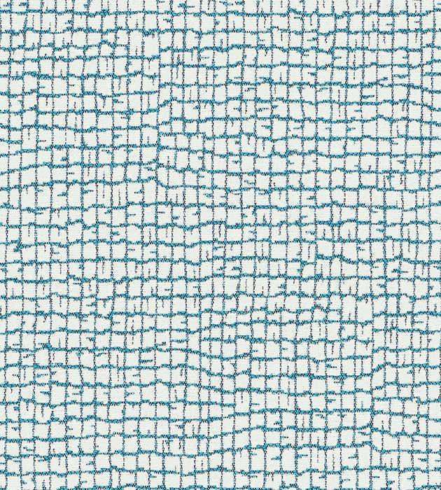 Old World Weavers Troya Beach Turquoise Fabric Sample POTROY0005