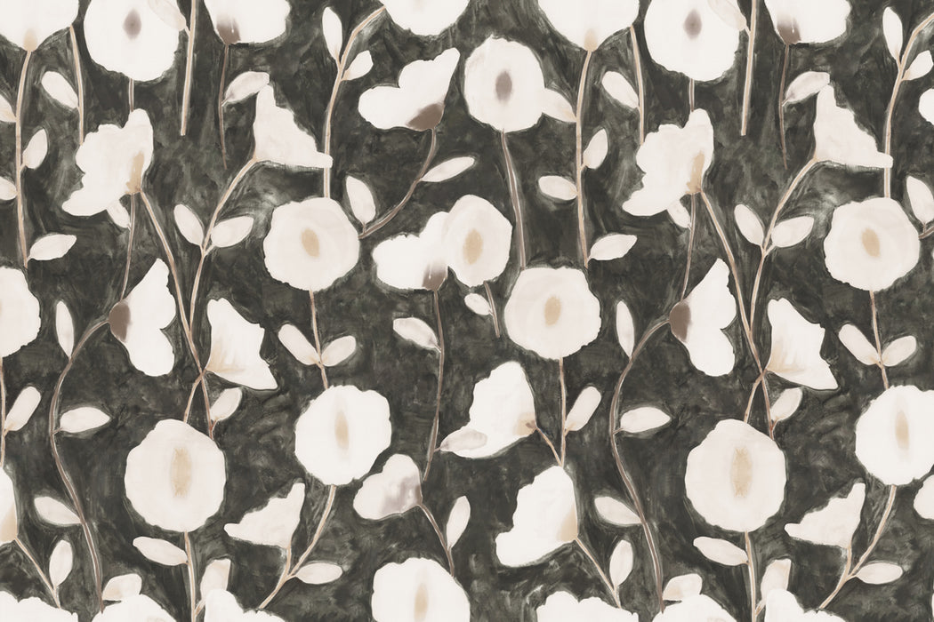 Perennials In Bloom Salt & Pepper Wallpaper PP106-191