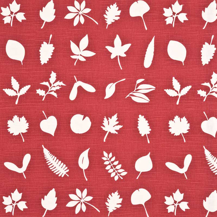 Baker Lifestyle Tumbling Leaves Red Fabric Sample PP50342.2.0