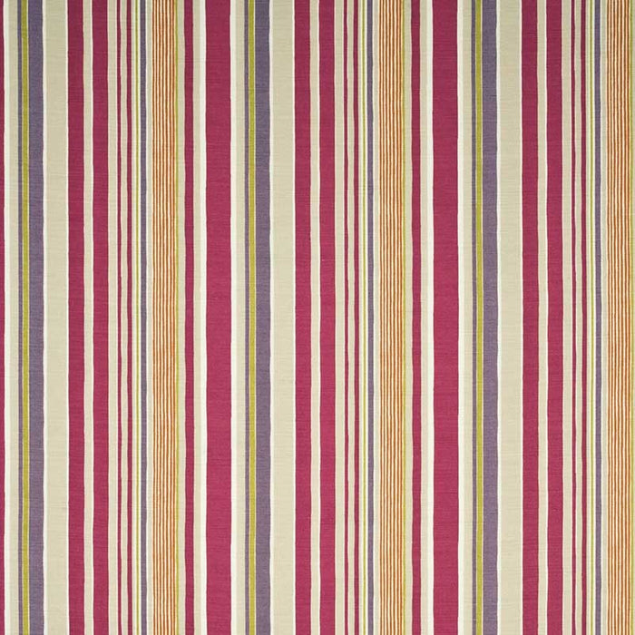 Baker Lifestyle Mallow Stripe Sienna/Fuchsia/Stone Fabric Sample PP50360.3.0