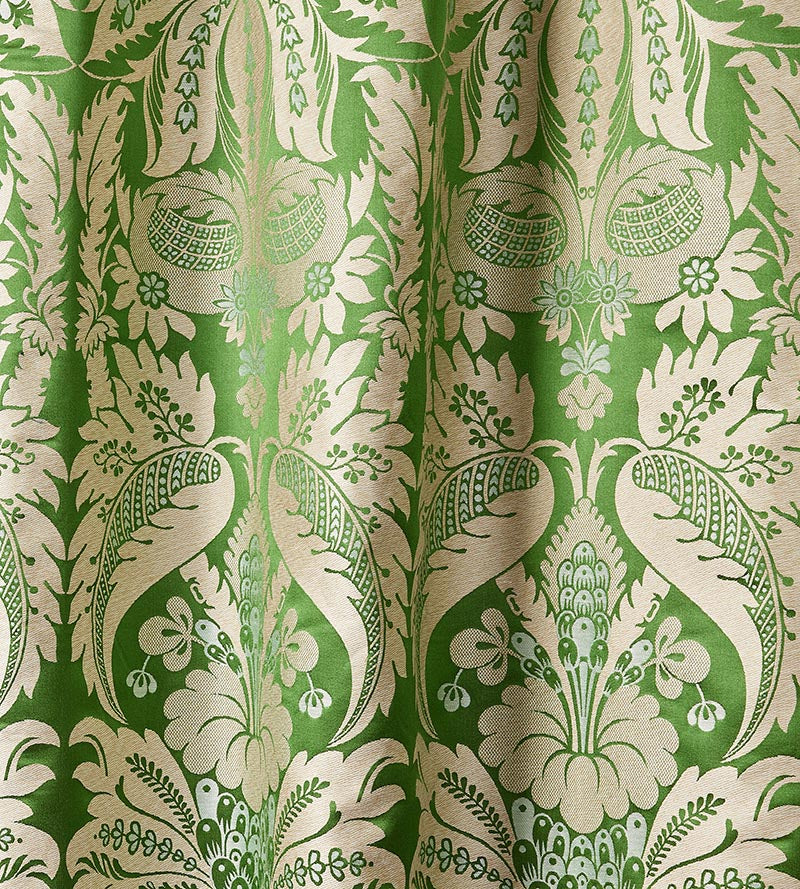 Old World Weavers Estate Damask Palm Fabric Sample PQ18650001