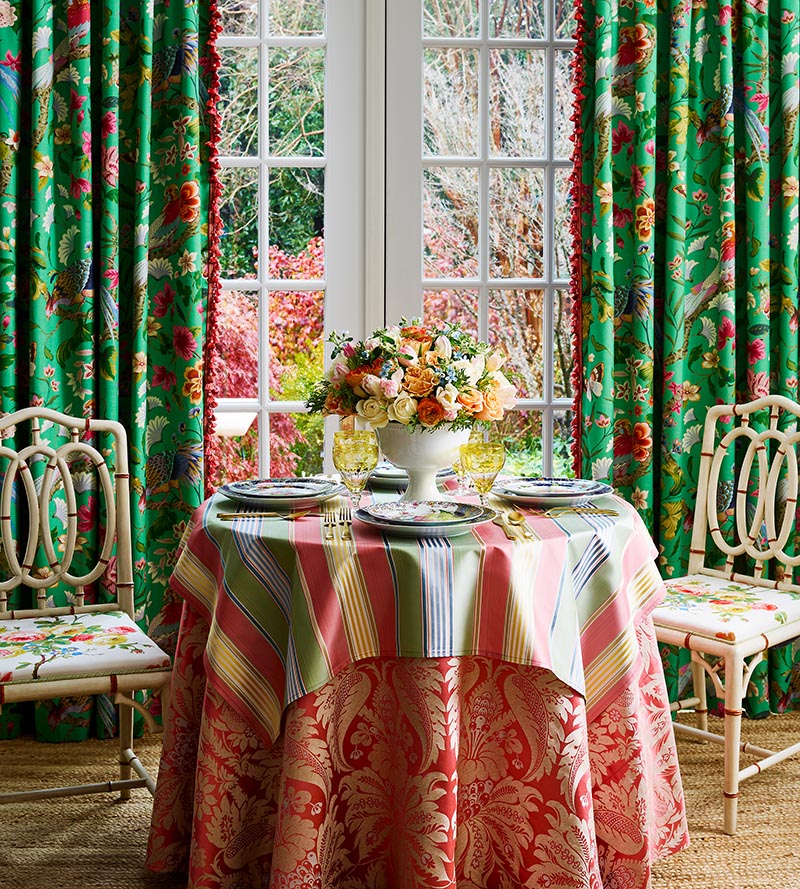 Old World Weavers Estate Damask Petal Fabric PQ18650003