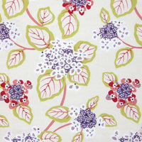 Grey Watkins Miranda - Printed Embroidery Red & Violet Fabric PQHYDR0003