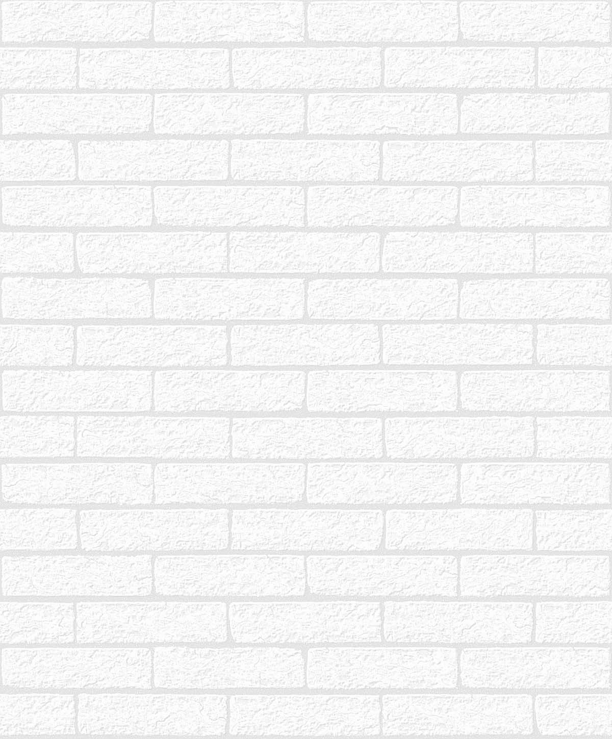 Seabrook Designs Limestone Brick White PW20800 Sample | 40% Off (Samples)