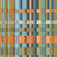 Brentano Patchwork Mermaid Fabric 4516-03