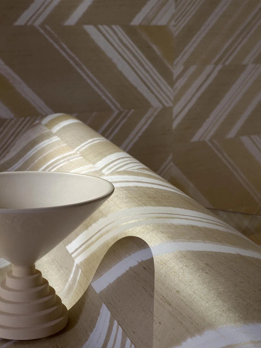 Pierre Frey Cote D'Opale Blond Wallpaper Sample FP236001