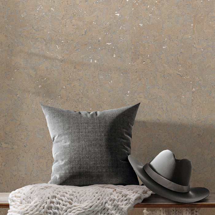 Maya Romanoff Porto Sólido Alsace Almond Wallpaper MR-PS-1407