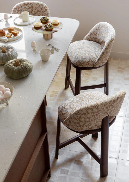 Le Manach Nympheas Outdoor Naturel Fabric L4007001