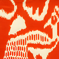 China Seas Bali Ii Orange Fabric 2430-45