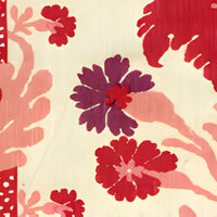 Quadrille Henriot Floral Pinks Fabric 302040F-CU