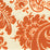 Quadrille Este Terracotta Fabric Sample 302077F