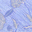 China Seas Flores Ii French Blue Cream Fabric 4060CU-02