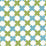 China Seas Double Cross New Blue With Jungle Green Fabric 4120-03