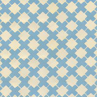 China Seas Double Cross One Color New Blue Fabric 4125-05