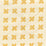 China Seas Cross Check Inca Gold Fabric 4130-08