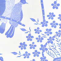 China Seas Birds Ii China Blue Fabric 5050-01