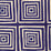 China Seas Ziggurat Reverse Navy Fabric 6175-24