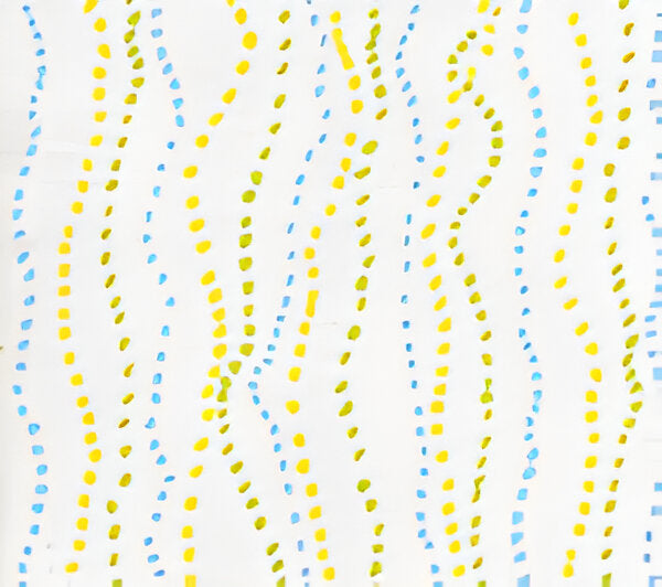 China Seas Ginza Inca Aqua Jungle Fabric Sample 6370-02