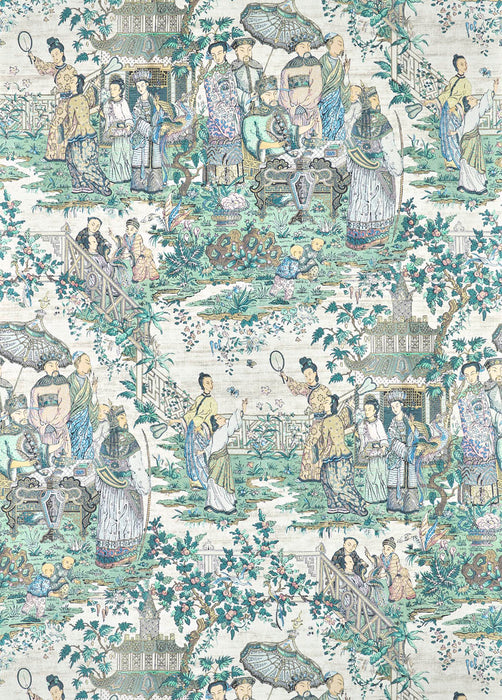 Pierre Frey Au Palais Petit Ruisseau Wallpaper Sample FP054003