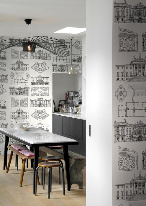 Pierre Frey Palazzo Mine De Plomb Fabric Sample F2747001