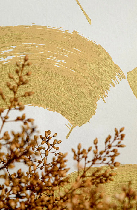 Pierre Frey Les Eventails Herbe Wallpaper Sample FP048001