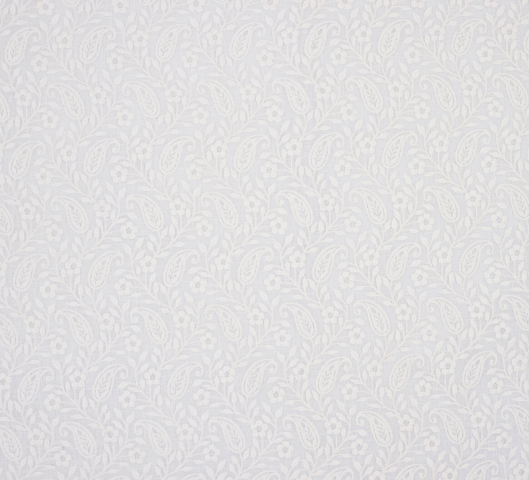 Pierre Frey Paisley Blanc Fabric F3242001