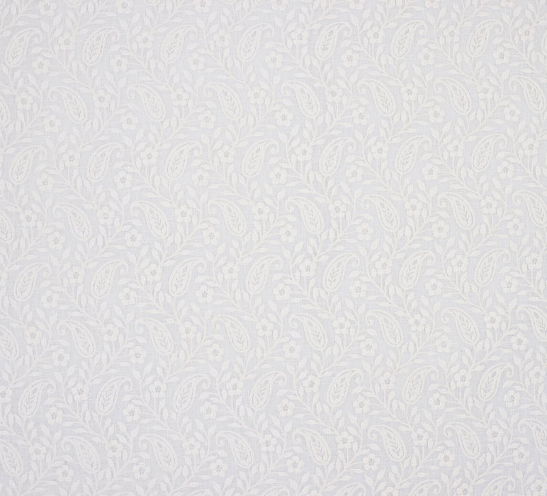 Pierre Frey Paisley Blanc Fabric F3242001