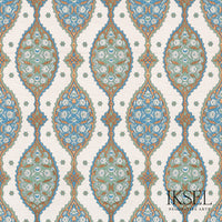 Iksel Tokpaki Blue & Green Fabric RF202CR12