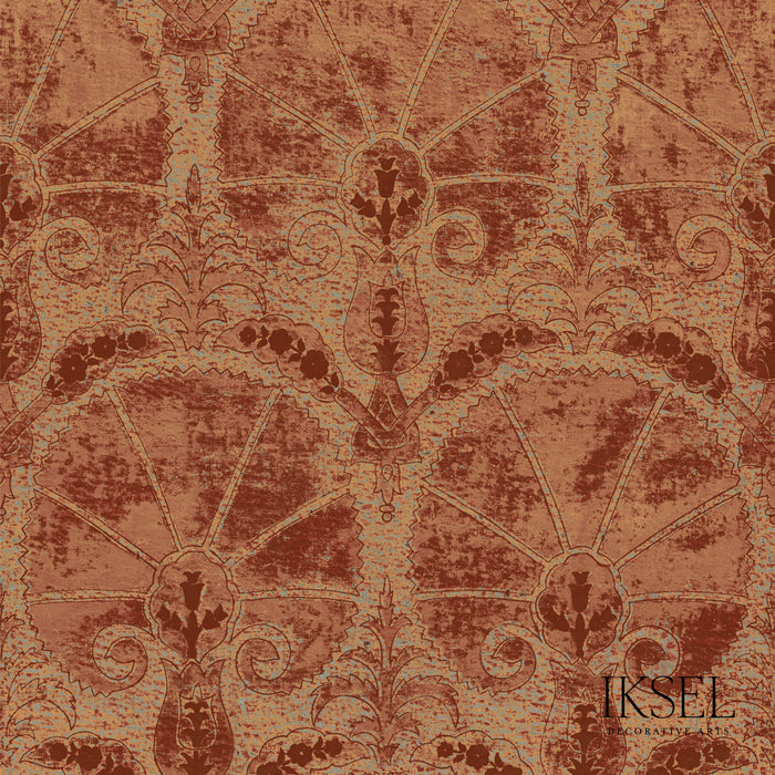 Schumacher Karanfil Original Fabric Sample RF208CS01