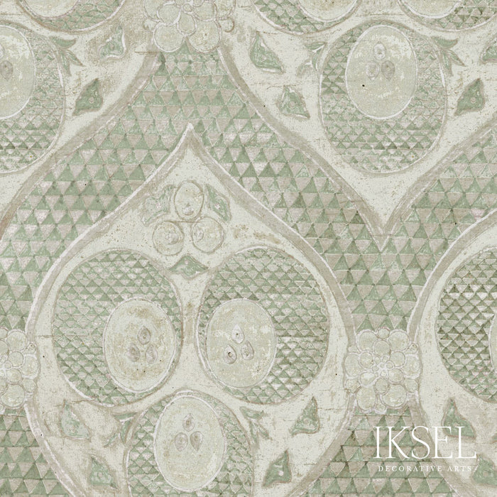 Schumacher Ottoman Crescents Original Fabric RF210CS01