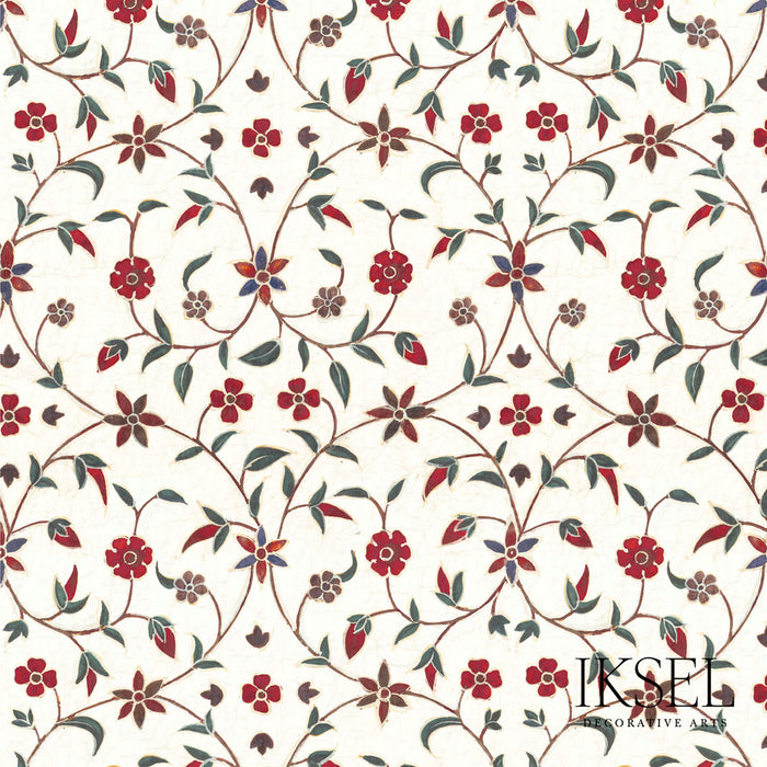 Schumacher Indian Arabesque Original Fabric RF303CS01
