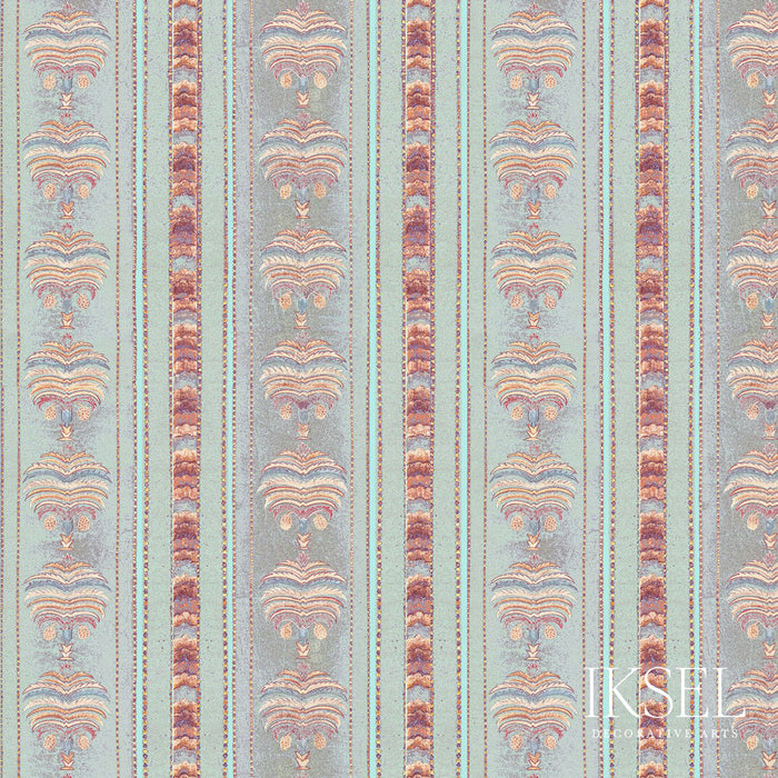 Schumacher Hindustan Stripe Original Fabric RF313CS01
