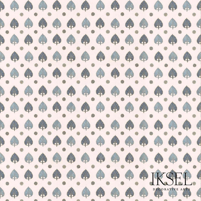 Schumacher Suzani Spades Blues Fabric RF503CR54