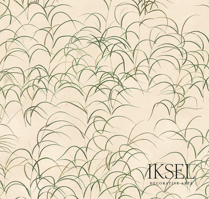 Schumacher Japanese Grass Rice Fabric RF611CS40