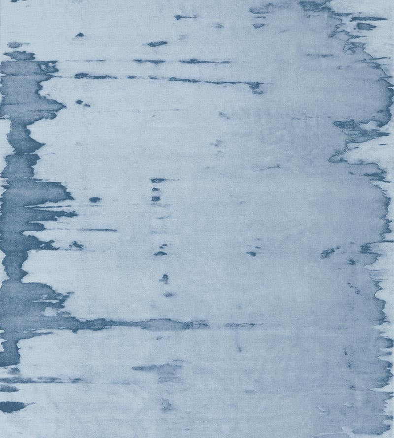 Old World Weavers Polar Bear Blue Frost Fabric Sample RGBEAR0003