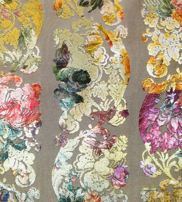 Old World Weavers Jardin Colbert Tendril Green Fabric Sample RH18380002