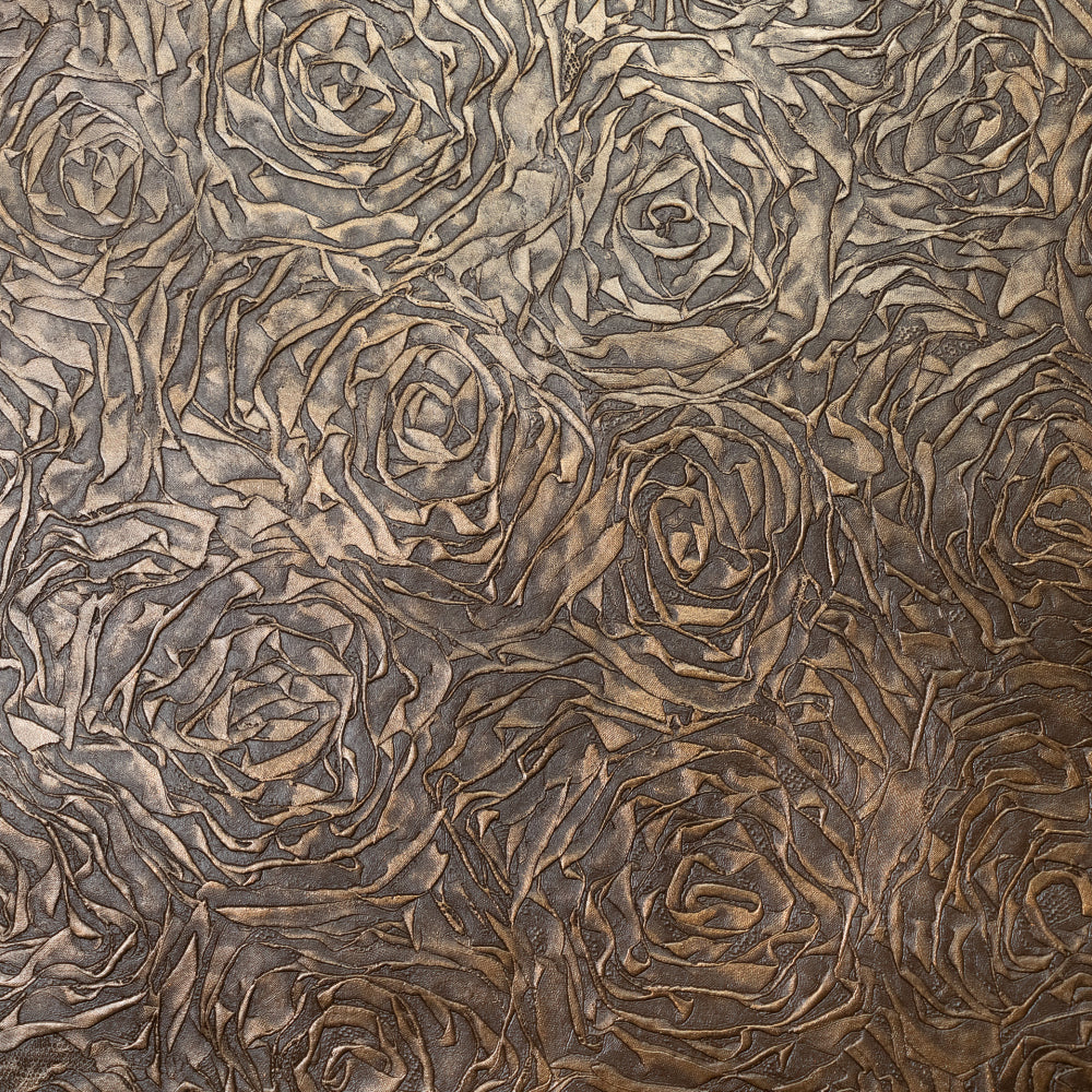 Maya Romanoff Bouquet Rich Bronze Wallpaper Sample MR-RV-11113