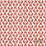 Schumacher Iznik Chintamani & Crescent Almond-Red Wallpaper Sample RW111CR43-255
