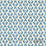Schumacher Iznik Chintamani & Crescent Alabaster-Blue Wallpaper Sample RW111CR45-255