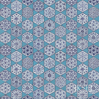 Iksel Iznik Star Tiles Original Wallpaper RW114CS01-255