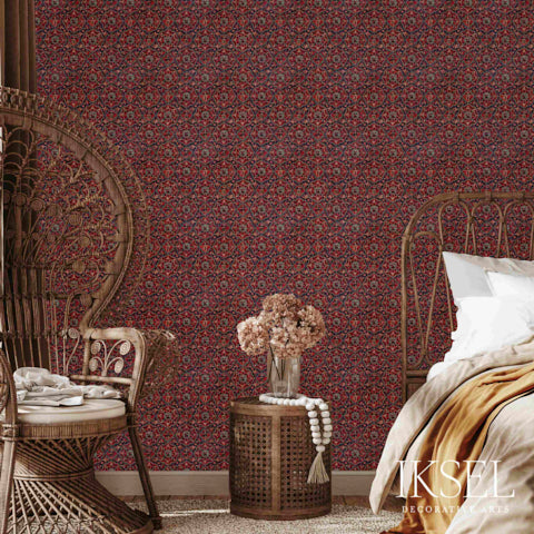 Schumacher Celestial Dance Original Wallpaper Sample RW309CS01-255