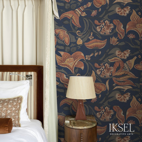 Schumacher Coromandel Indienne Original Wallpaper Sample RW311CS01-255