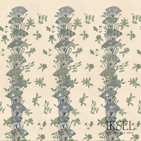Iksel Japanese Fans P Rice-Green Wallpaper RW609CR41-255
