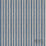 Schumacher Kubilai's Stripe Blue Wallpaper Sample RW713CS43-255
